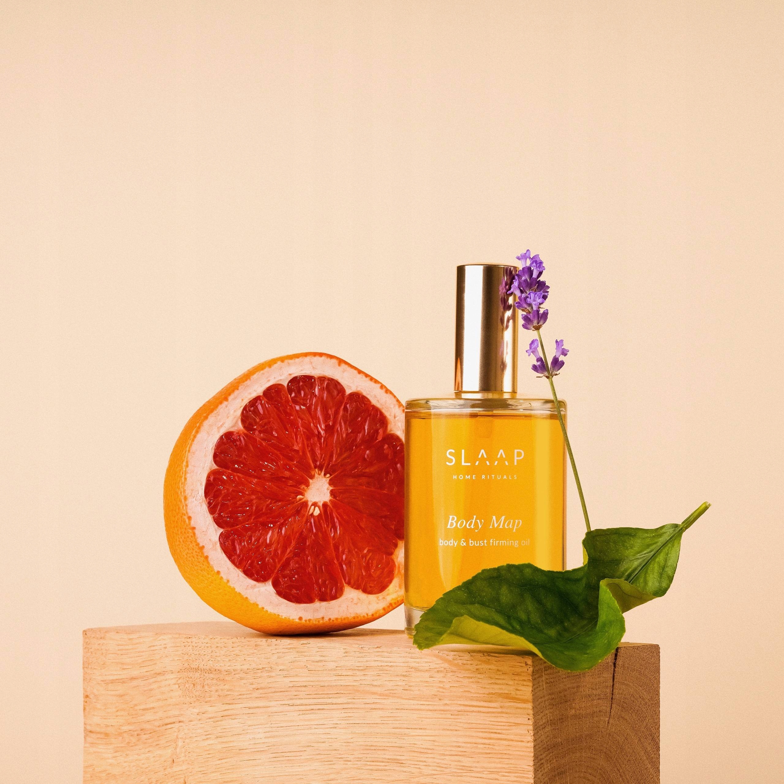 Slaap Body Map ujędrniający olejek do ciała i biustu 100ml Marka inna marka