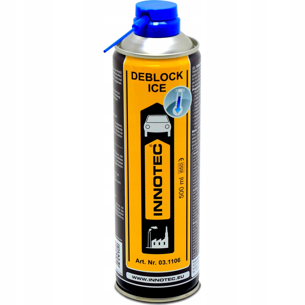 Средство для удаления ржавчины INNOTEC Deblock ICE MoS2 смазка спрей