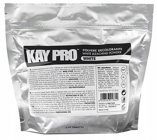 KayPro White Rozjasňovač na vlasy 1000 g