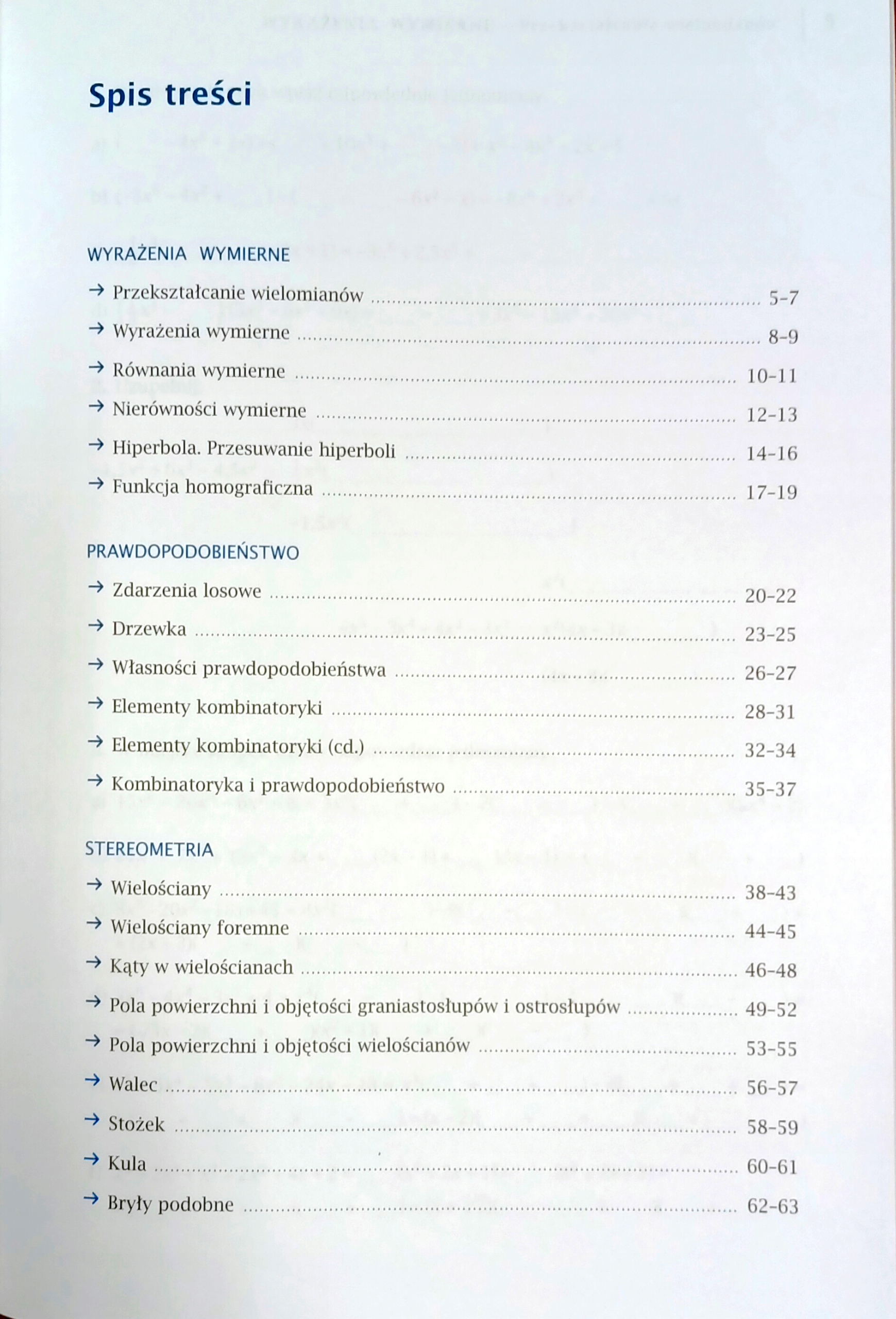 Matematyka z plusem 3 ćwiczenia liceum technikum Przedmiot Matematyka