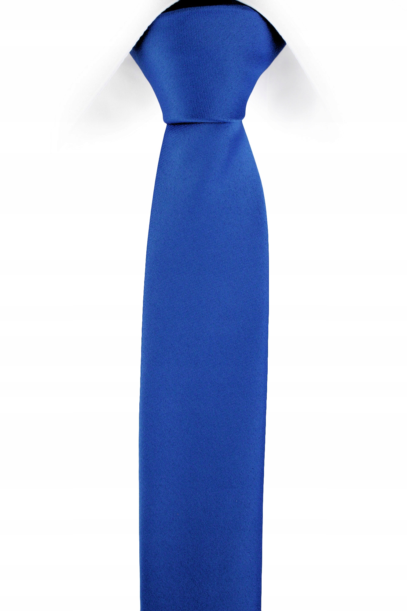 

Krawat Wąski Męski Slim Śledź 5 cm kolor Niebieski