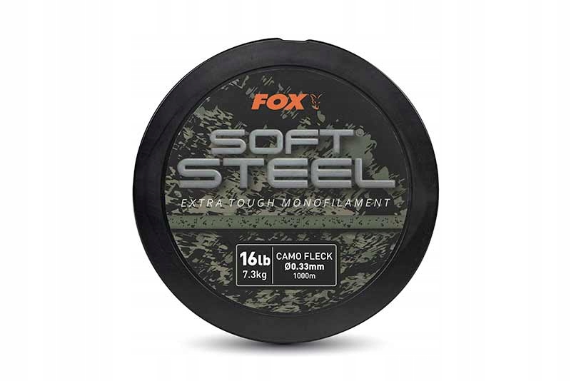 Żyłka Soft Steel Fleck Camo Mono 0,33mm 1000m Fox