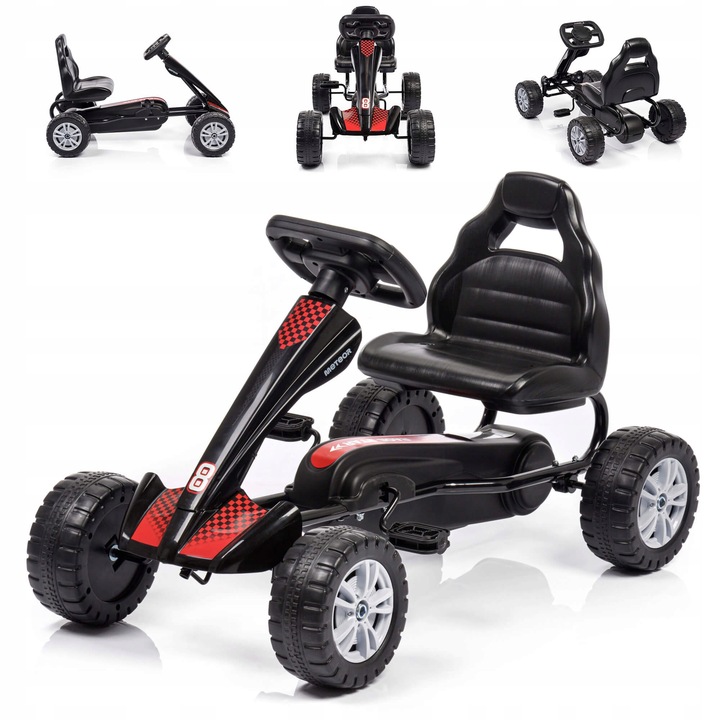 Gokart Na Pedały Dla Dzieci 3-5 lat do 30 kg Regulowany Meteor