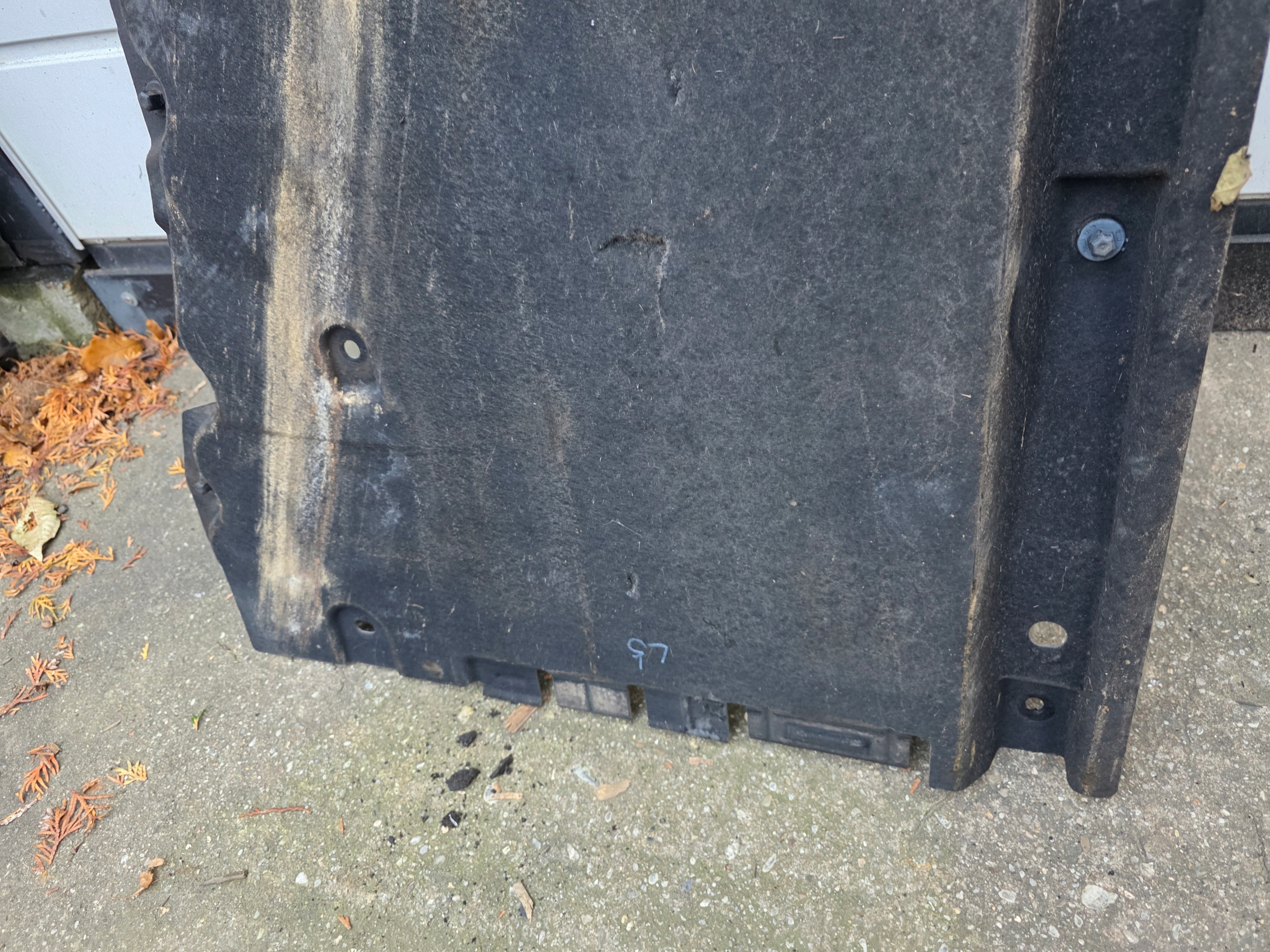 cover chassis left covers below AUTO AUDI A6 C7 A7 4G KOMPLET