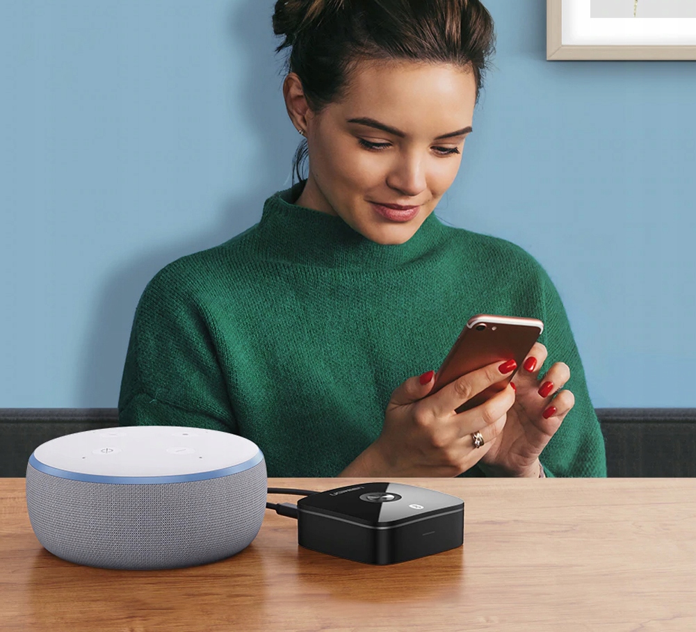 Adapter odbiornik Bluetooth 5.1 RCA AUX microUSB Czas ładowania 2 h