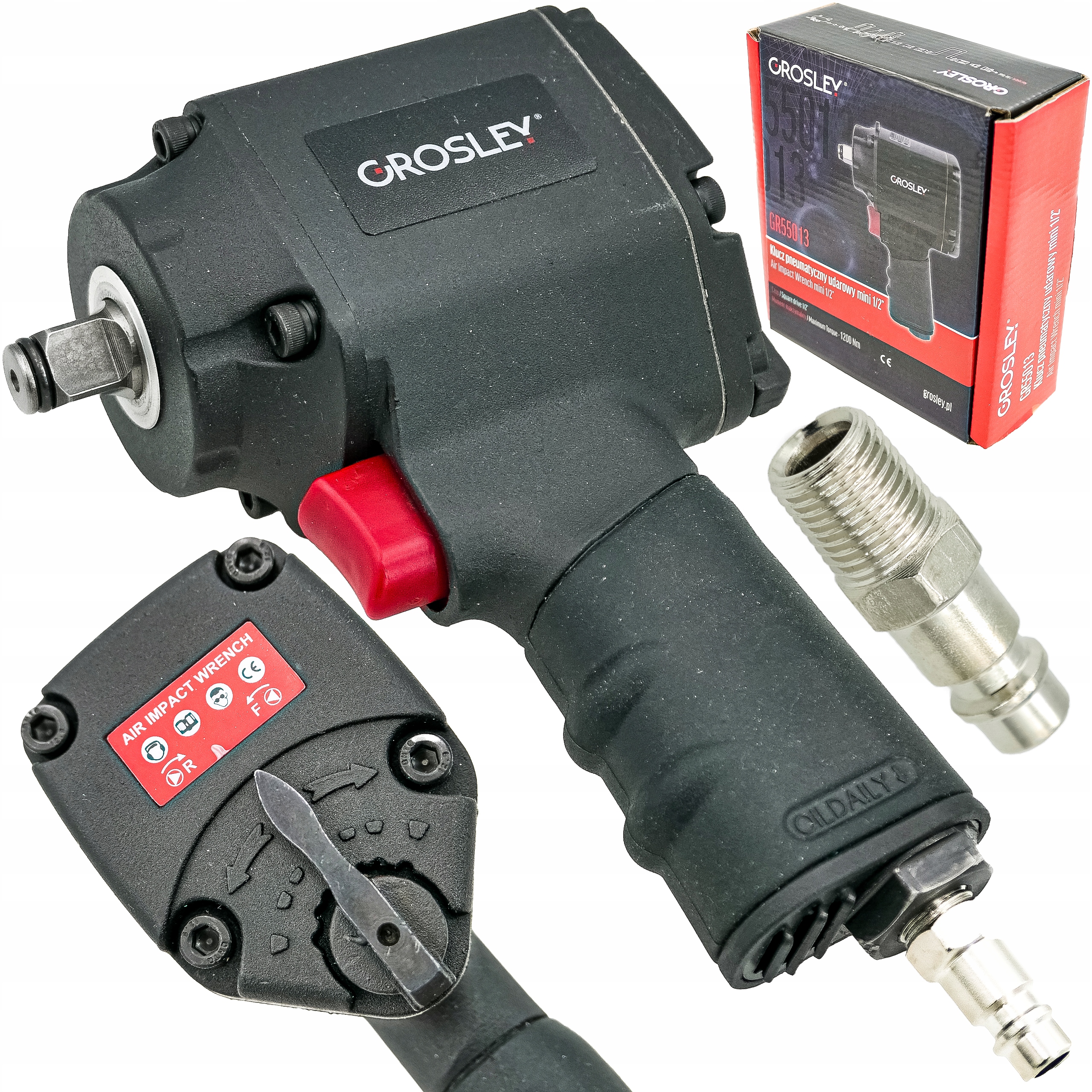 GROSLEY мини пневматический ключ 1/2