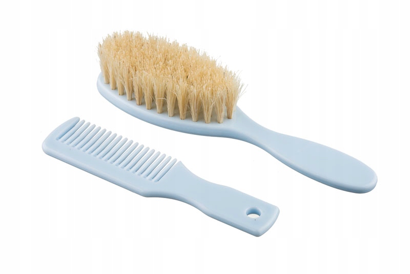 AKUKU SZCZOTKA Z NATURALNEGO WŁOSIA + GRZEBIEŃ Marka Akuku