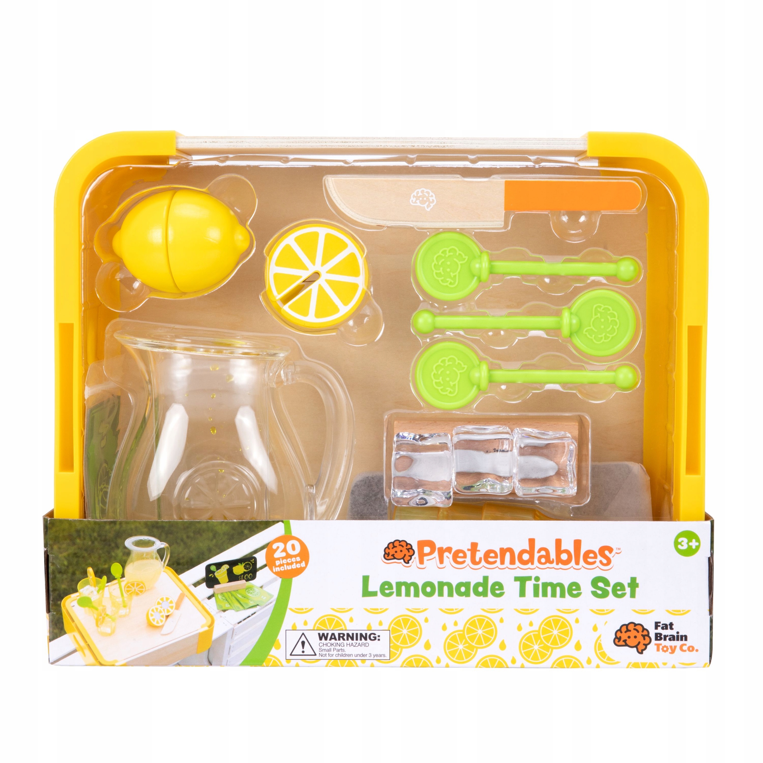 Zestaw do Robienia i Sprzedaży Lemoniady Pretendables Fat Brain Toy Kod producenta FA398-1
