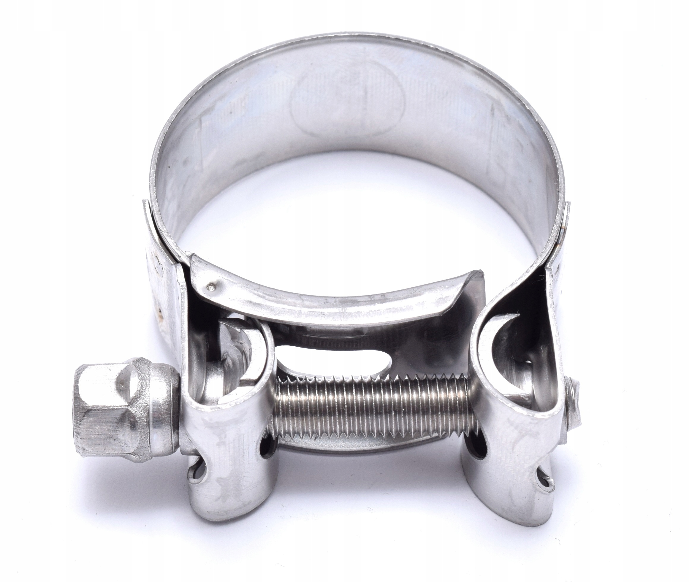 Mikalor Morsetto Di Scarico In Acciaio Inox 2" Bullone A U 51/55 - Kit - Foto 2