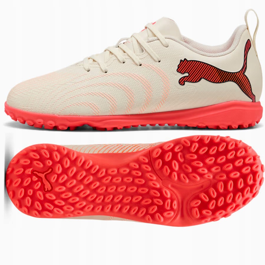 Buty Puma Future 9 Play Jr Tt 109198-01 biały 33