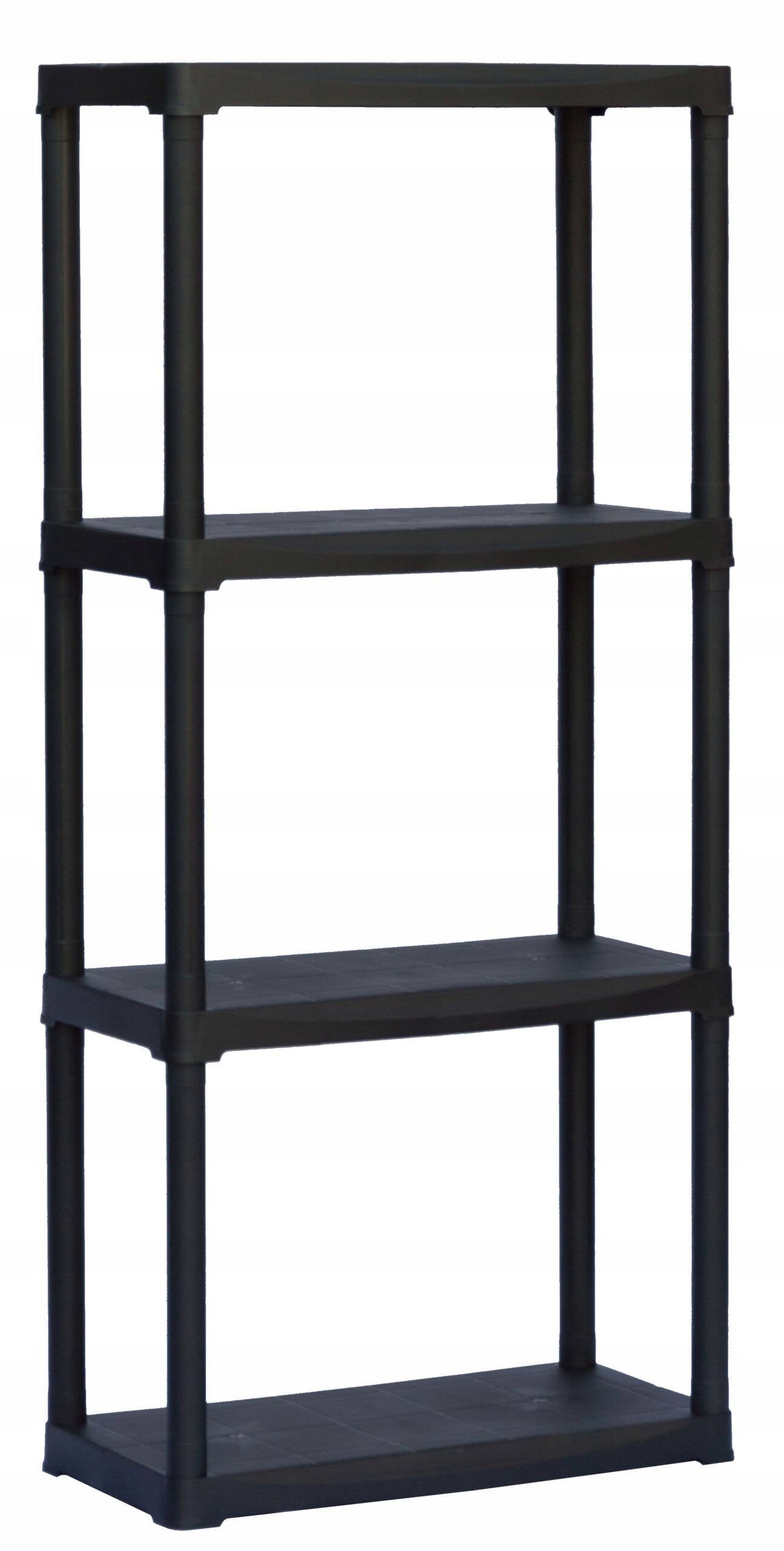 

Regał plastikowy garażowy 60x30x133cm 120kg