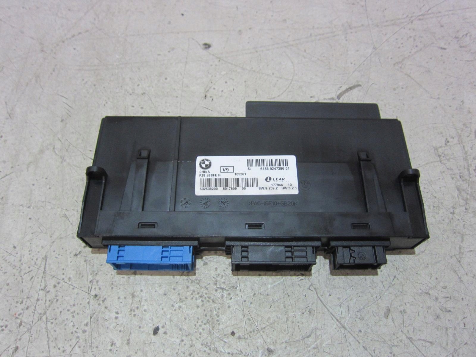 BMW X3 F25 modul Bedienteil JUNCTIONBOX 9247386 JBBFE 6992425 61359247386
