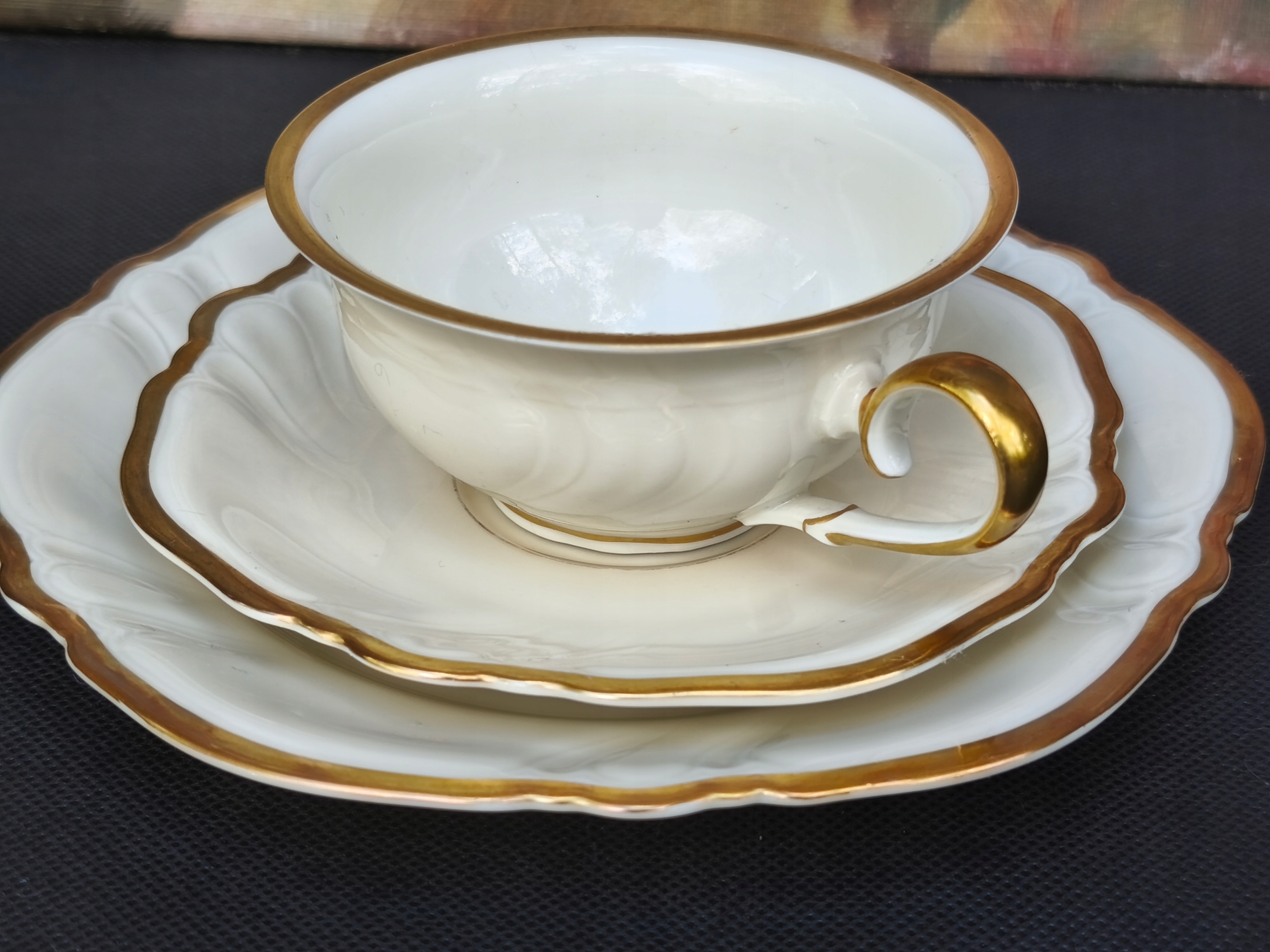 Rosenthal fason Victoria, zestaw śniadaniowy.