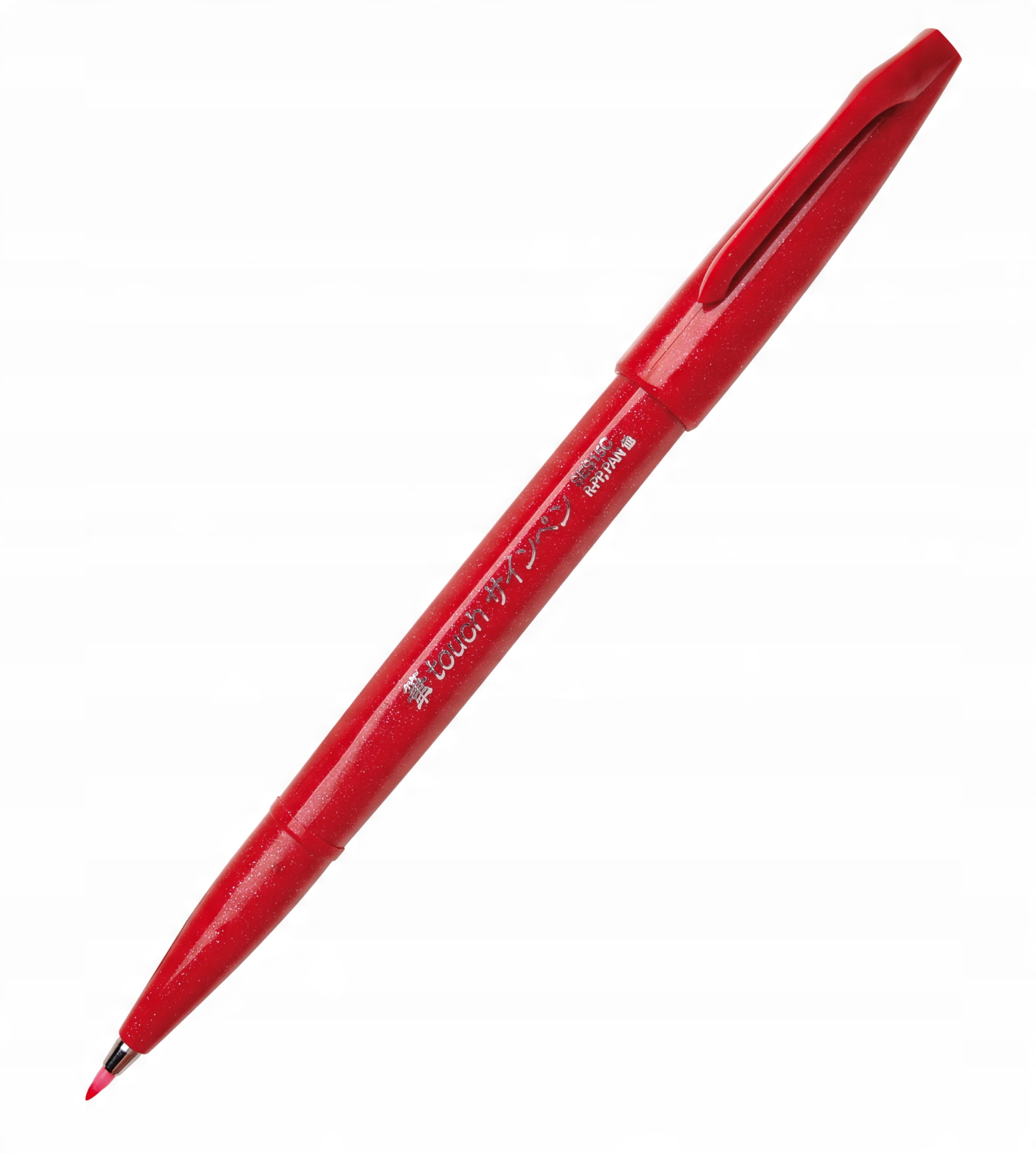 

Pisak marker Brush Pentel Sign Pen SES15 Czerwony