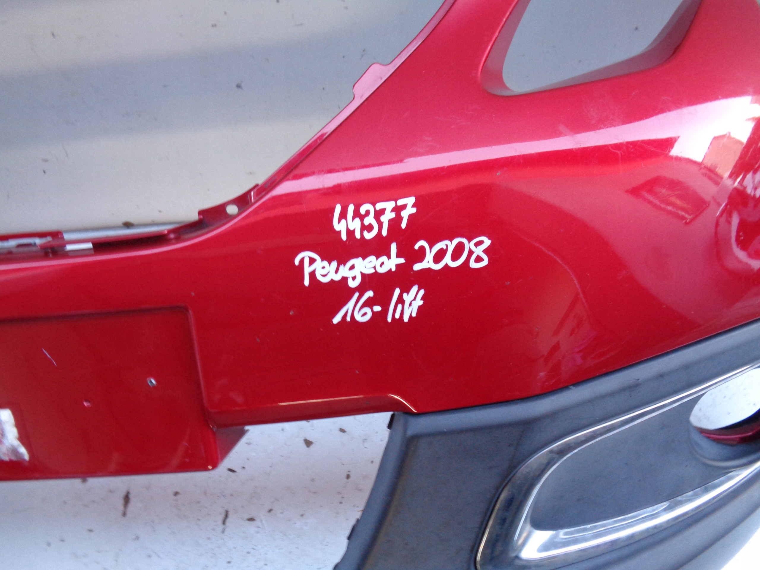 front bumper PEUGEOT 2008 16- LIFT NR 44377