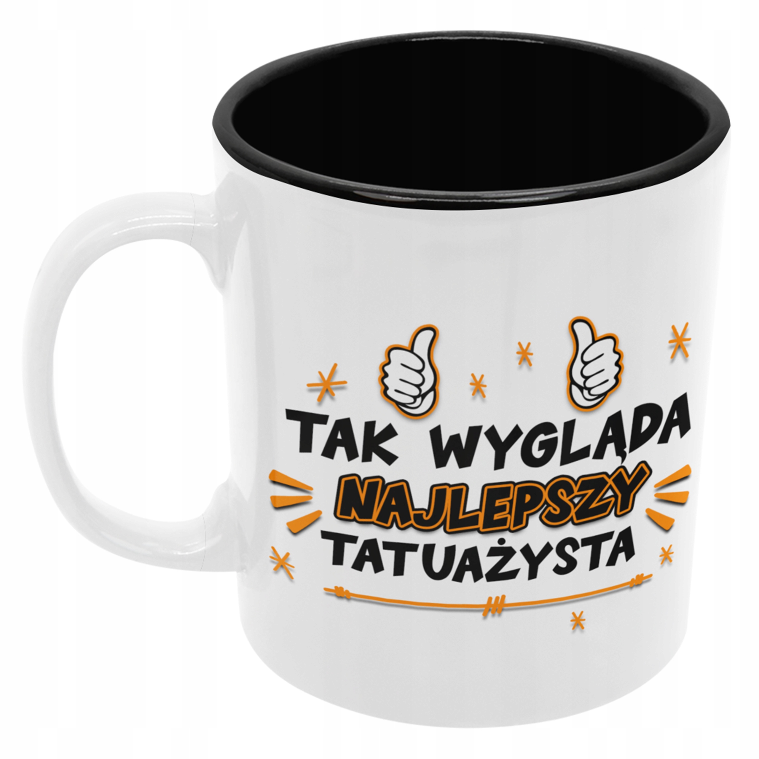 

Kubek Tatuażysta tatuator dla tatuażysty czarny