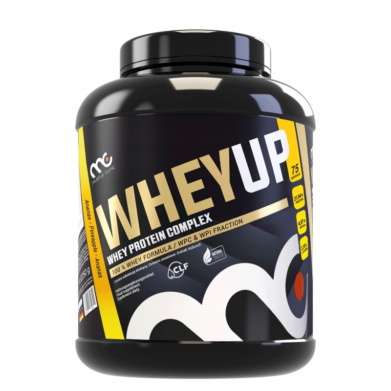 Muscle Clinic Whey Up 1800 g Wpc syrovátkový koncentrát čistý Top