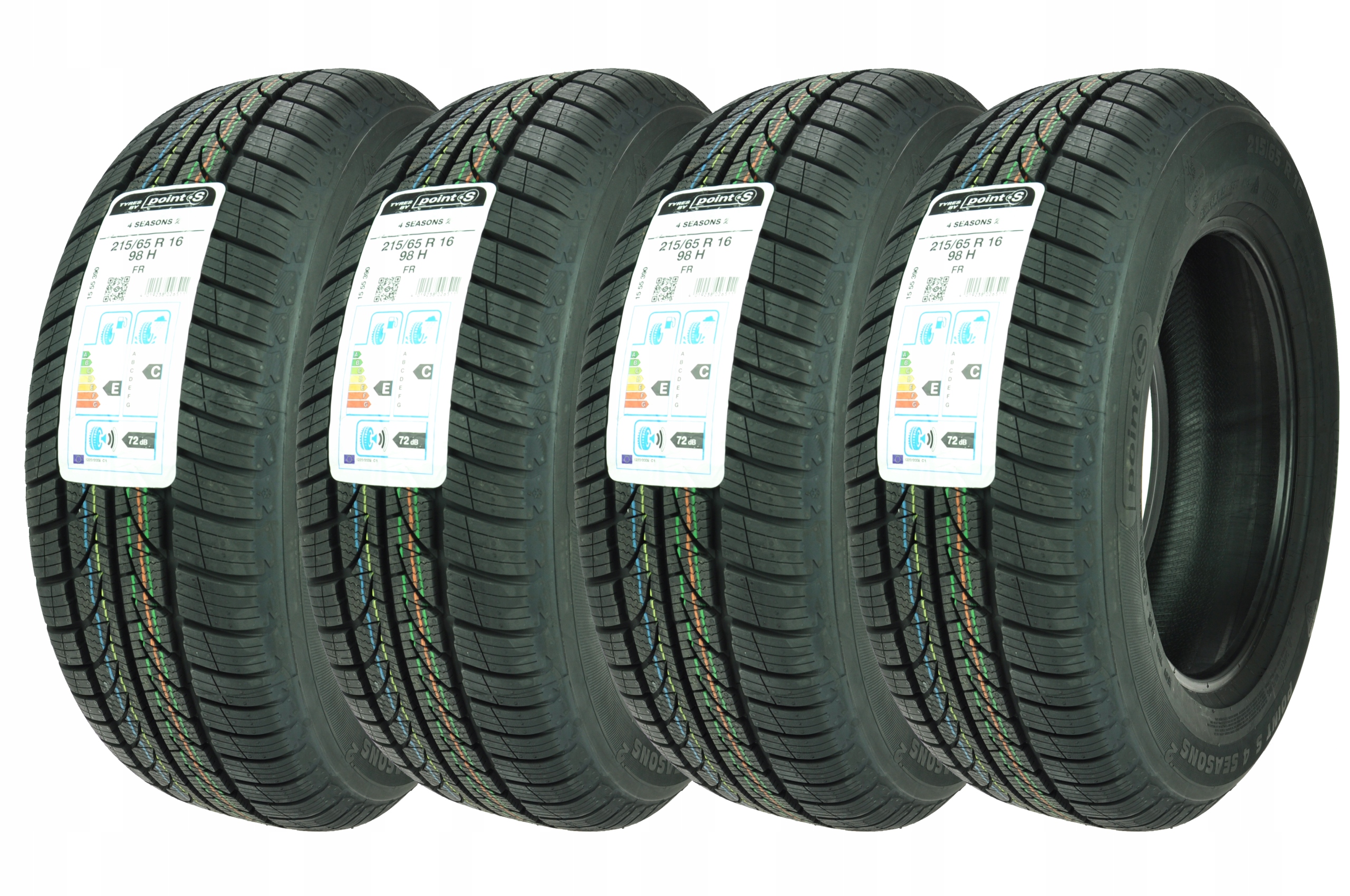 

4 x 215/65R16 98H Fr 4Seasons 2 Point S Całoroczne