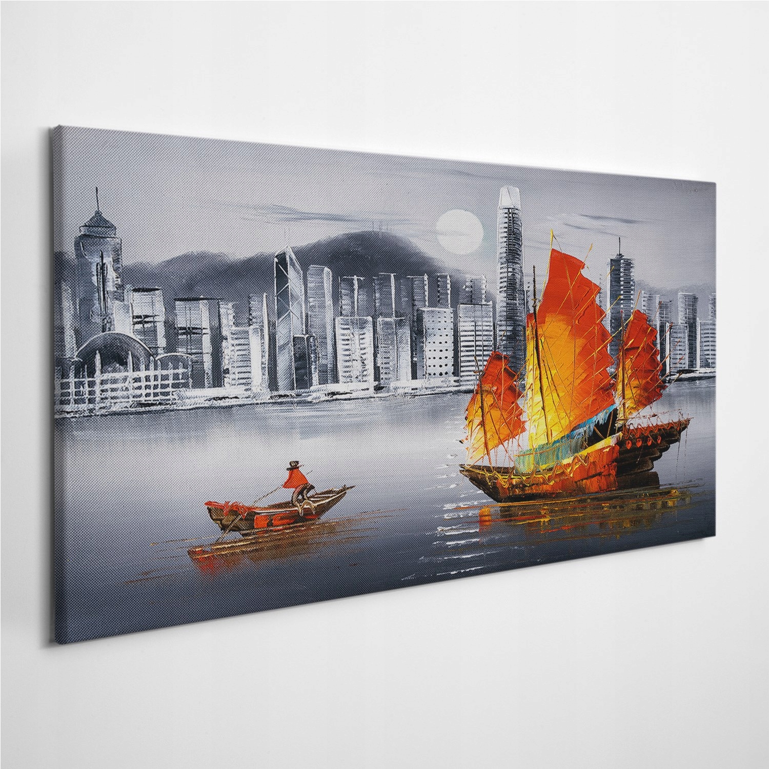 

Zdjęcie na foto-obrazie Hong Kong Miasto 140x70 cm