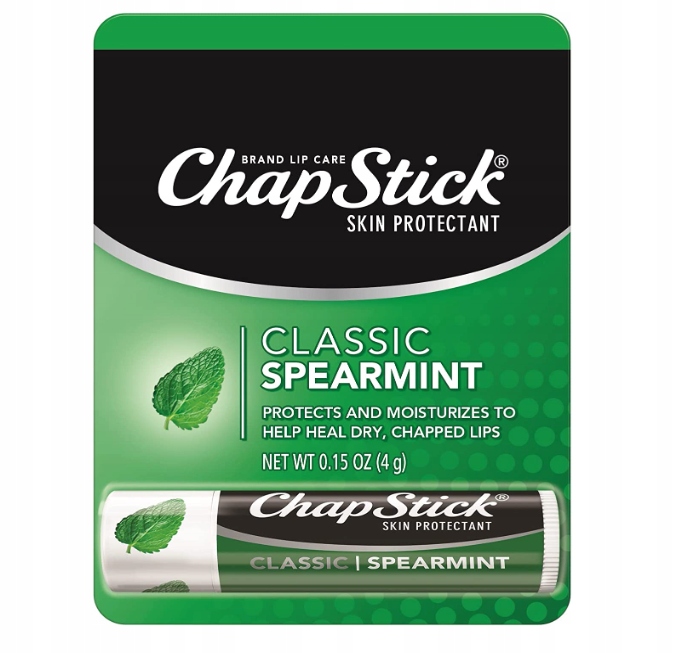 CHAPSTICK BALSAM DO UST CLASSIC SPEARMINT BLISTER Marka ChapStick