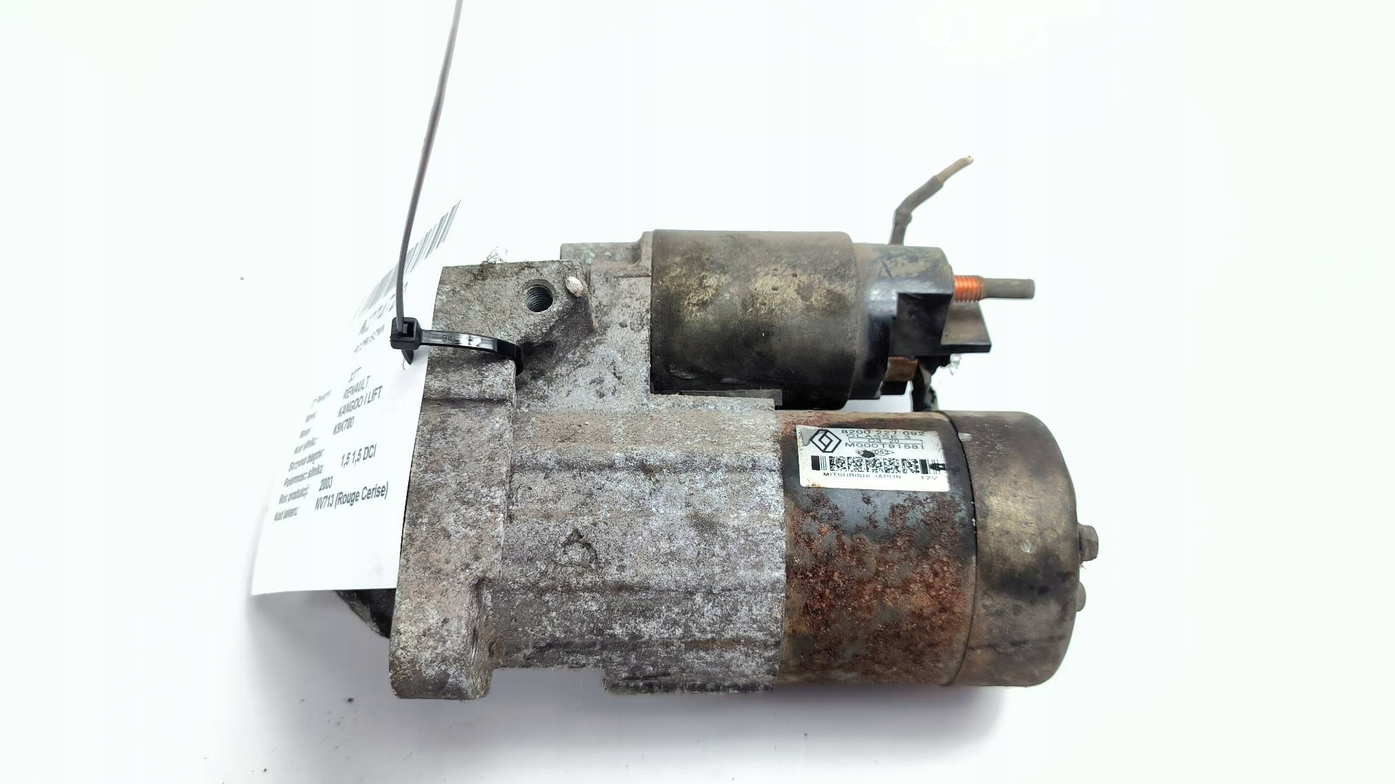 starter 8200227092 RENAULT KANGOO and LIFT