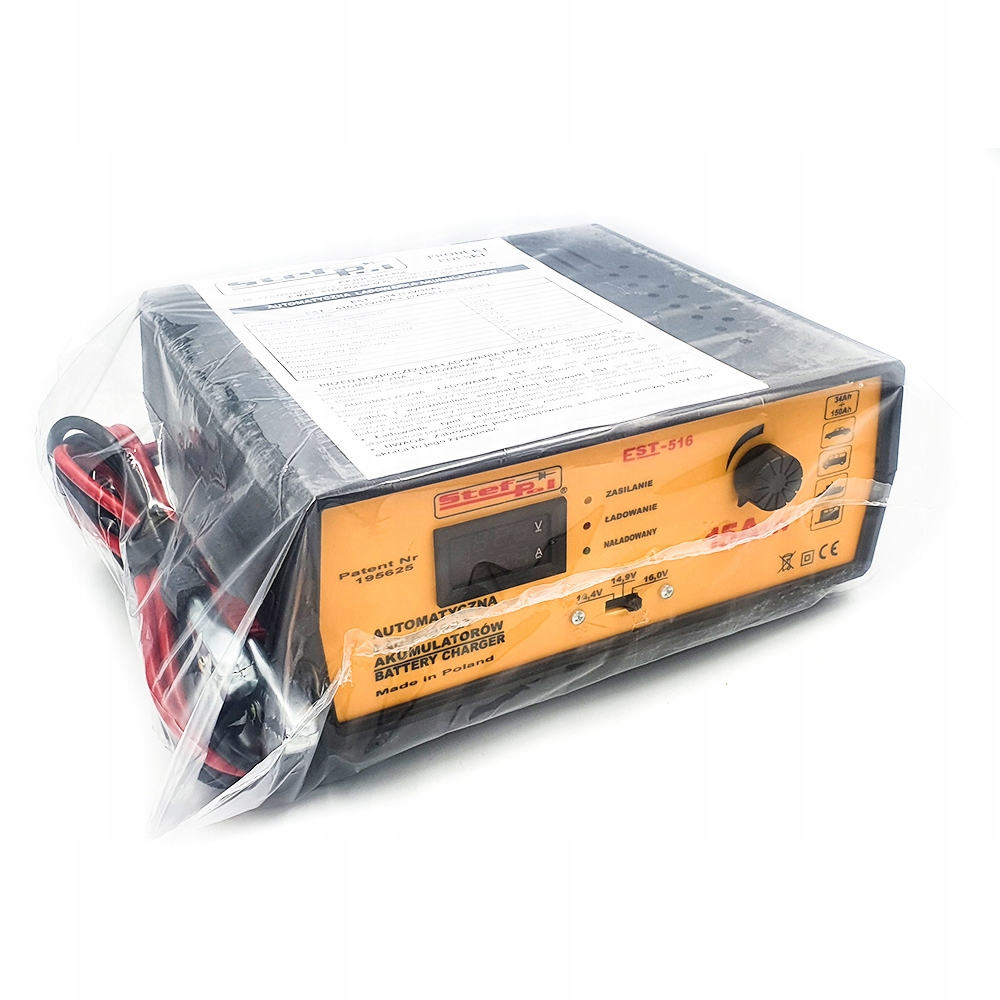 

Polska Ładowarka automatyczna 12V 15A Gel Agm Caca