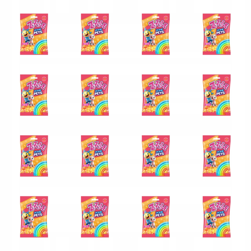 Želé Bonbony Zozole Home Pets s vitamíny 75 g Mieszko X16