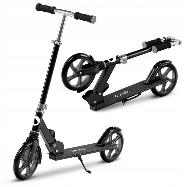 Lionelo Luca Hulajnoga Składana Duże Koła dwukołowa Amortyzator Do 100KG