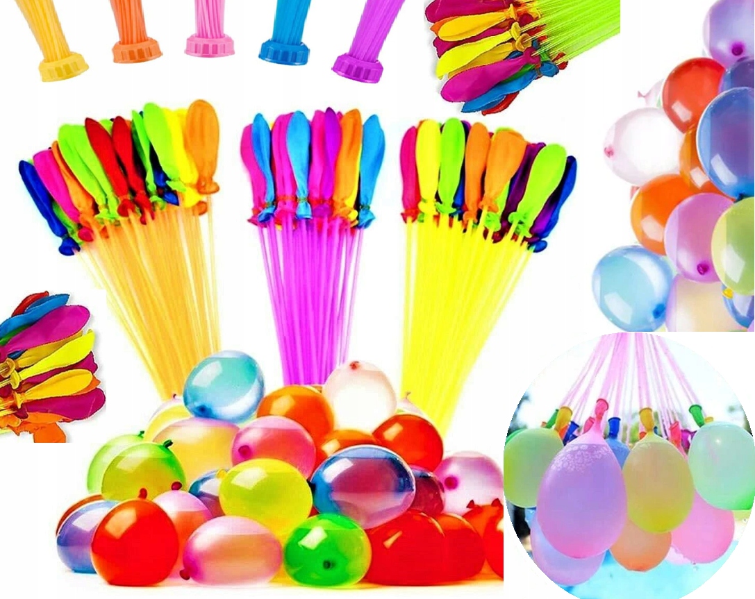 

Balony Na Wodę Bomby Wodne Automat 666 szt Gwint