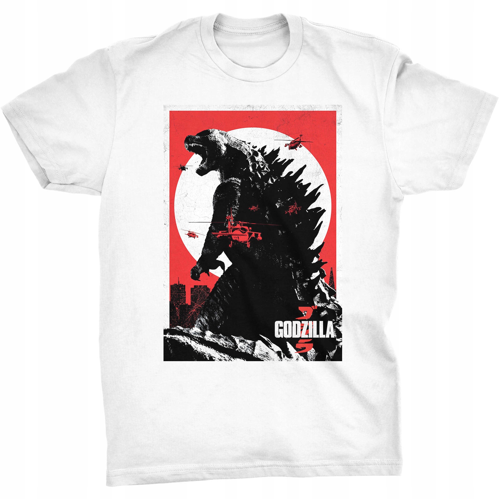 Godzilla Plagát Tričko Kaiju New York USA NYC