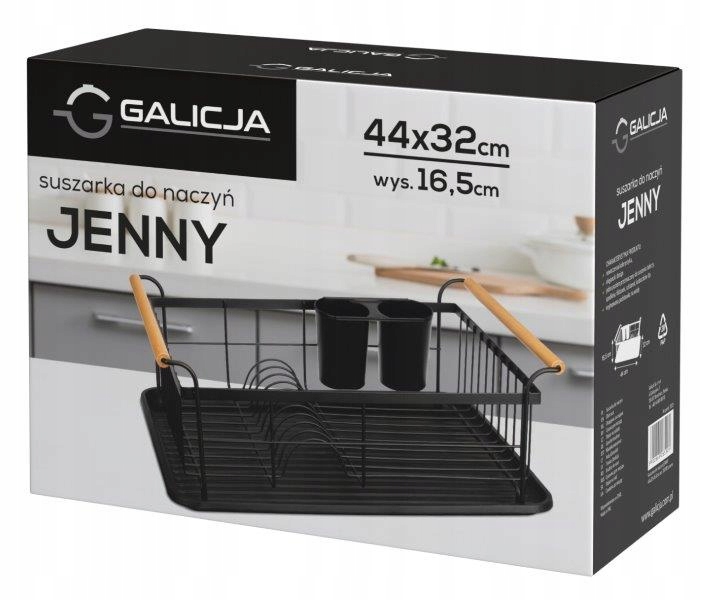 SUSZARKA DO NACZYŃ OCIEKACZ 1-POZIOMOWA SZARY EAN (GTIN) 5902869265918