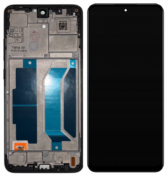 Nowy Ekran LCD Xiaomi Redmi Note 12 4G 23021RAAEG, 23021RAA2Y Z Ramką