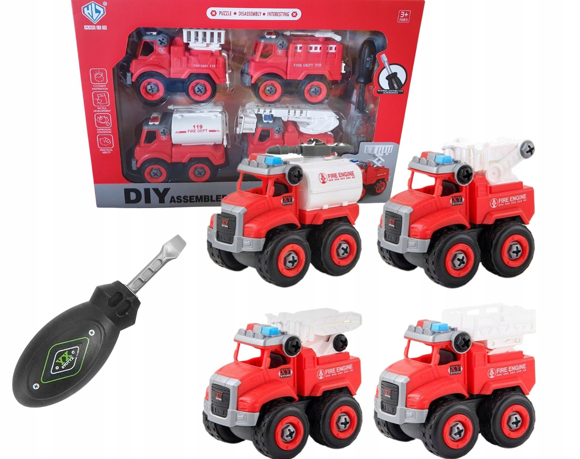 

4SZT Pojazdy Do Skręcania Straż Pożarna Wkrętak