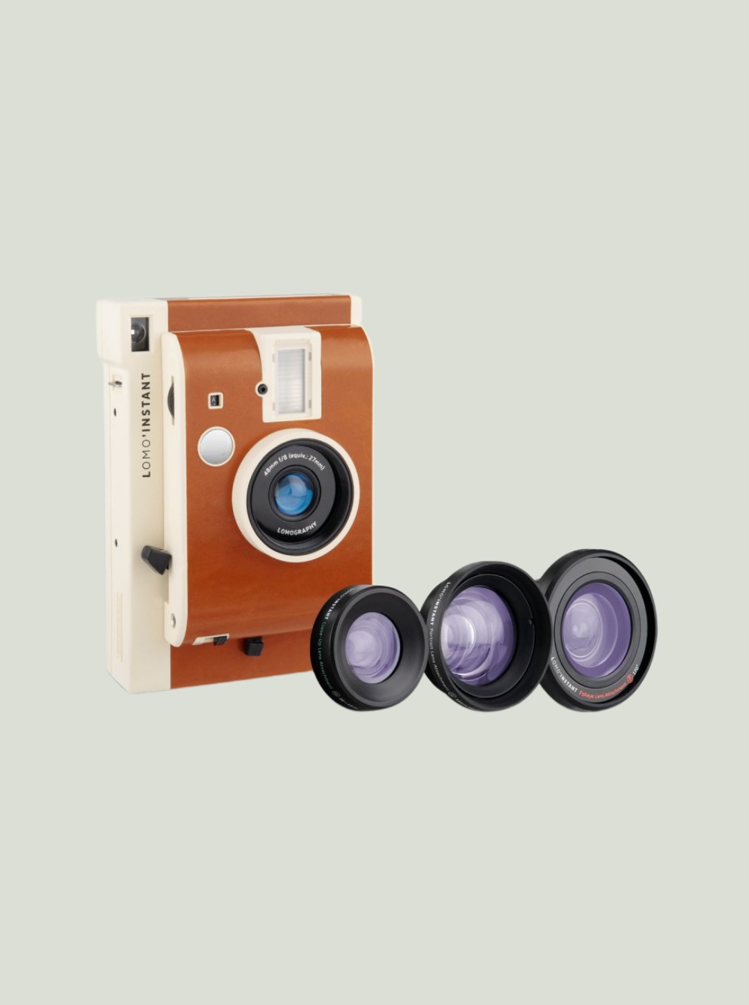 Lomo'Instant Camera Sanremo Edition – Lomography hnědá