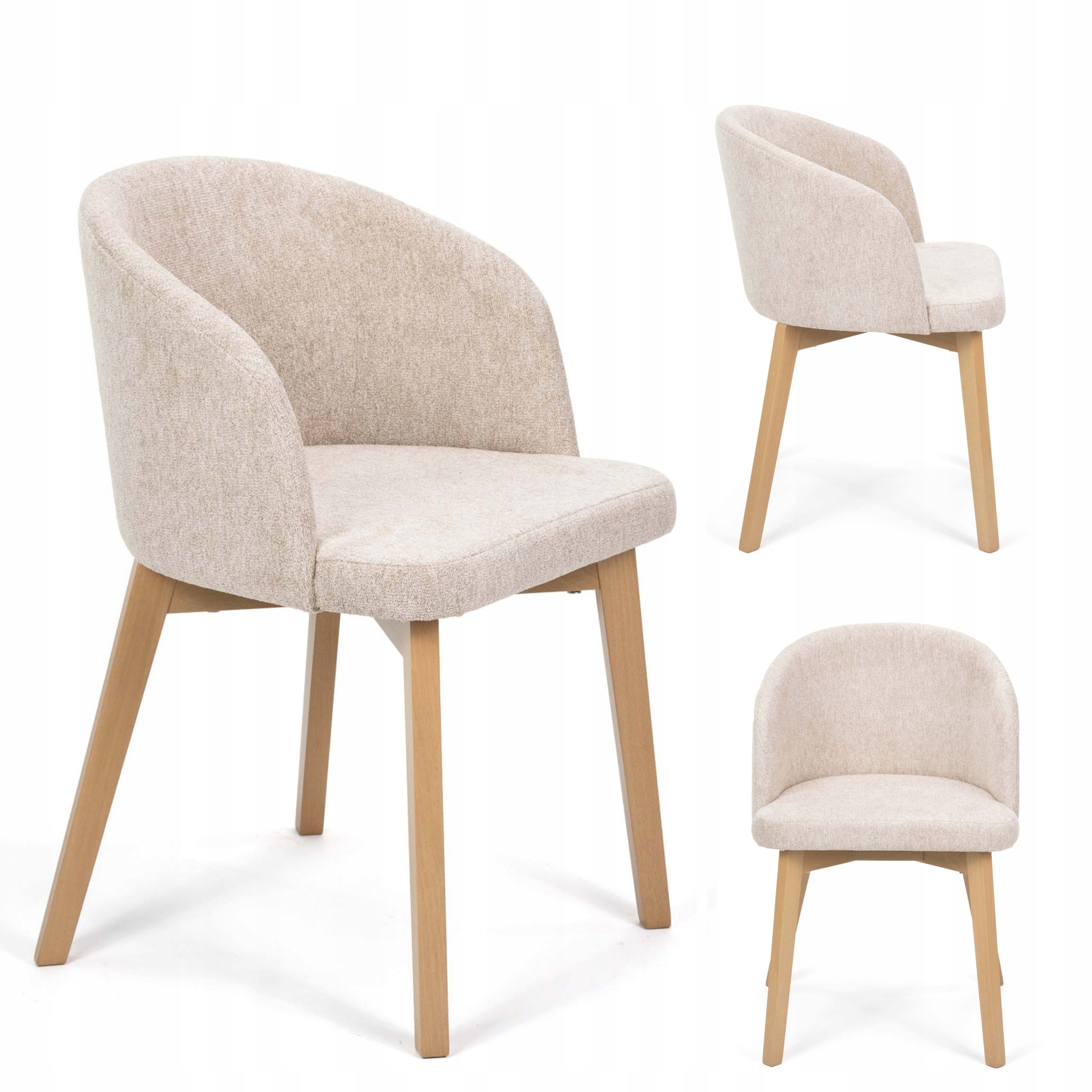 Moderní židle do obývacího pokoje Kancelář Jídelna Výjimečný design BELLUNO2 sonoma