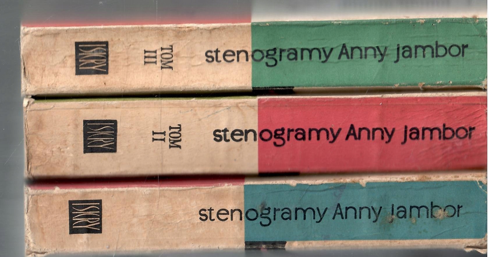 Stenogramy Anny Jambor 3 tomy