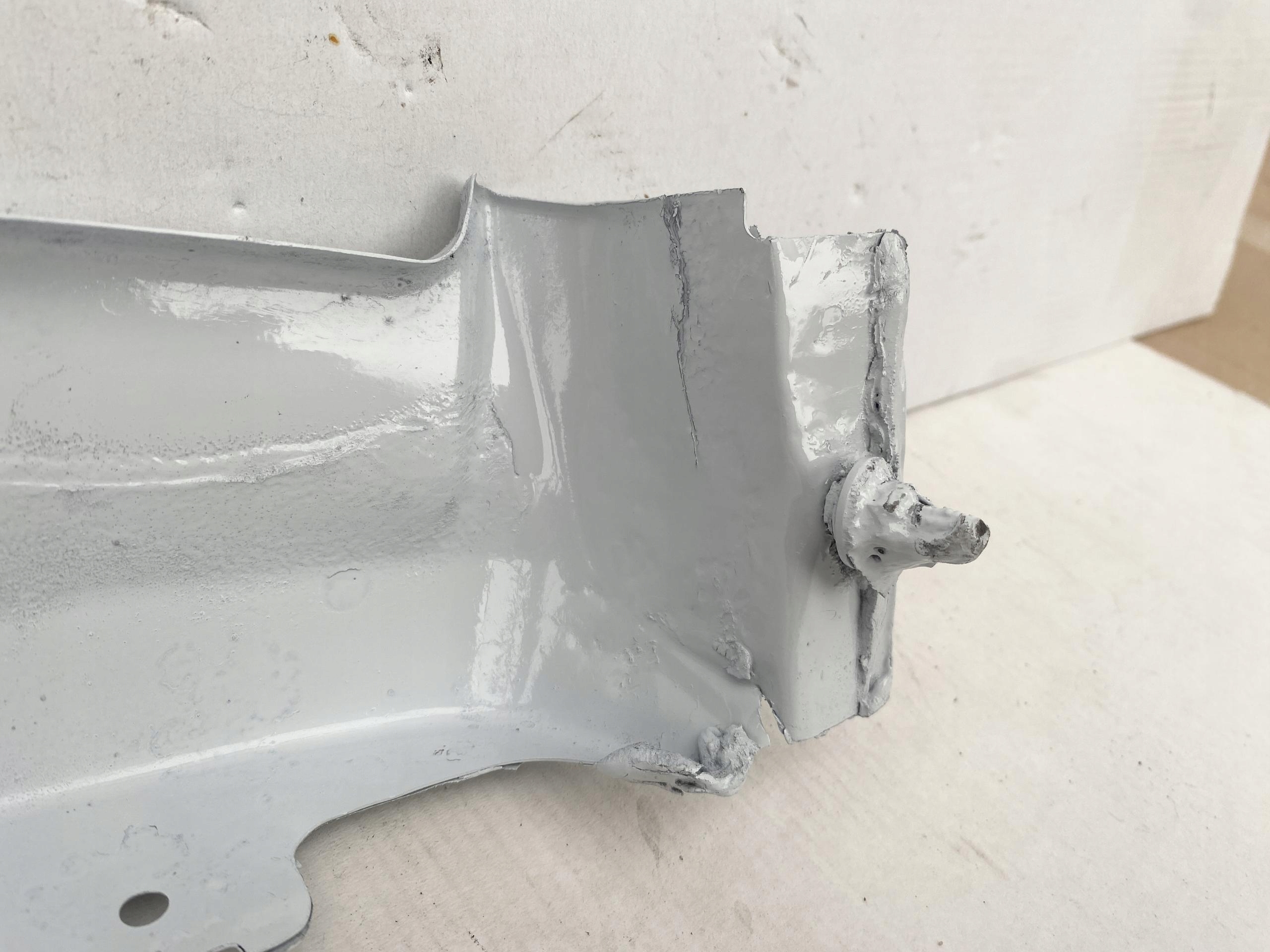 SPRINTER 906 VW CRAFTER 06- Consolle PRZEDLUZENIE parafango Destro BIALE