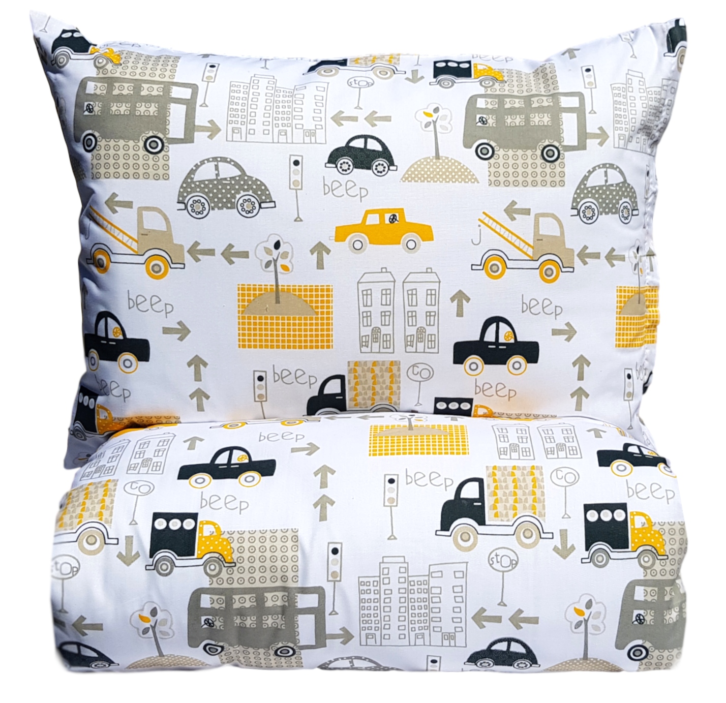 

Pościel Bawełniana 160x200 Auta Samochody Dziecka