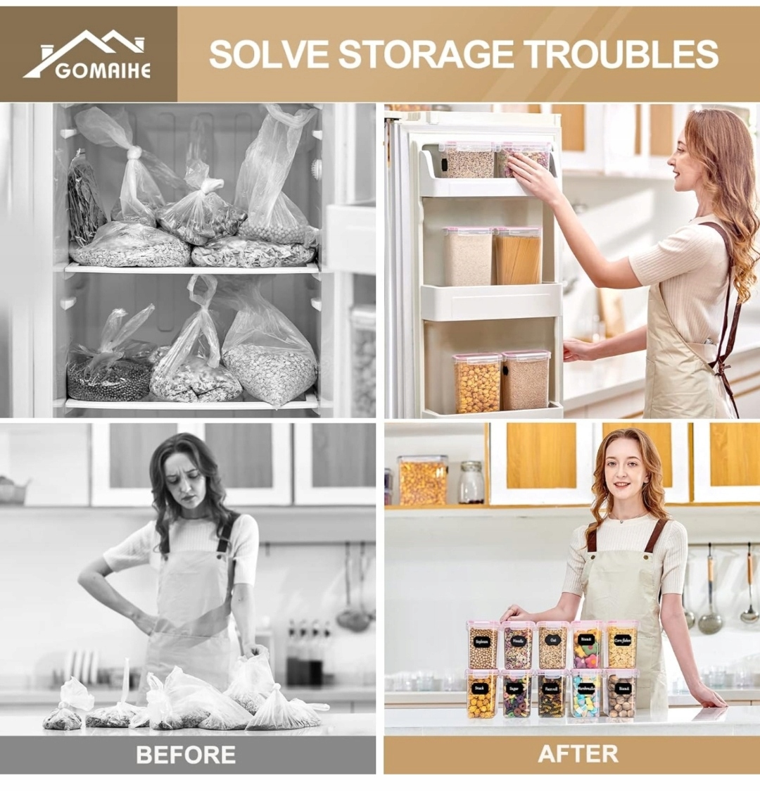 POJEMNIKI PLASTIKOWE NA ŻYWNOŚĆ Marka GoMaihe