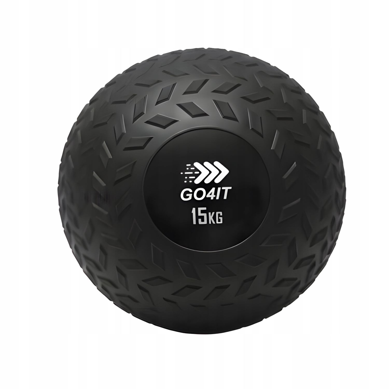 Piłka Slam Ball 15kg do Ćwiczeń Crossfit rehabilitacji Mocna GO4IT