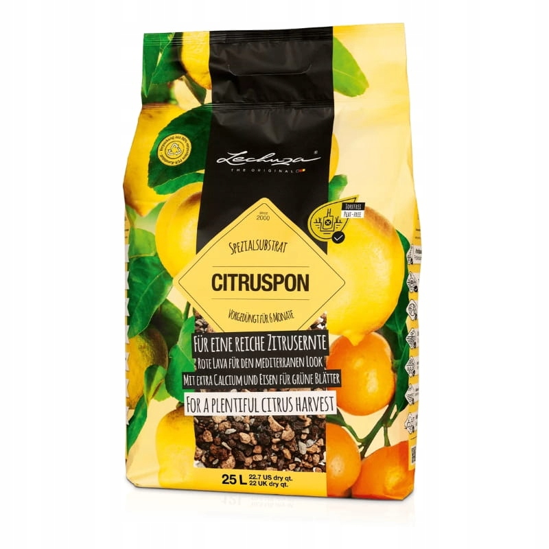 Substrát Lechuza CitrusPon 25 l substrát pro citrusové rostliny