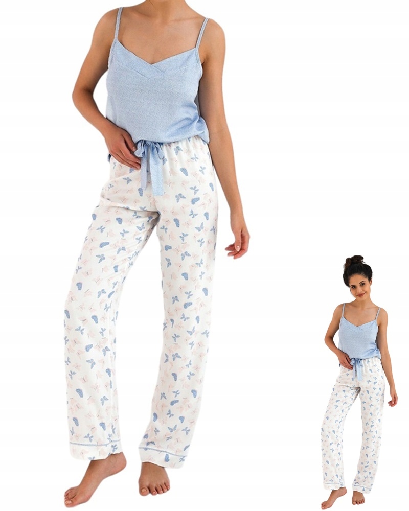 Dámské Noční pyžamo Sensis Edita XL 42 Modrá