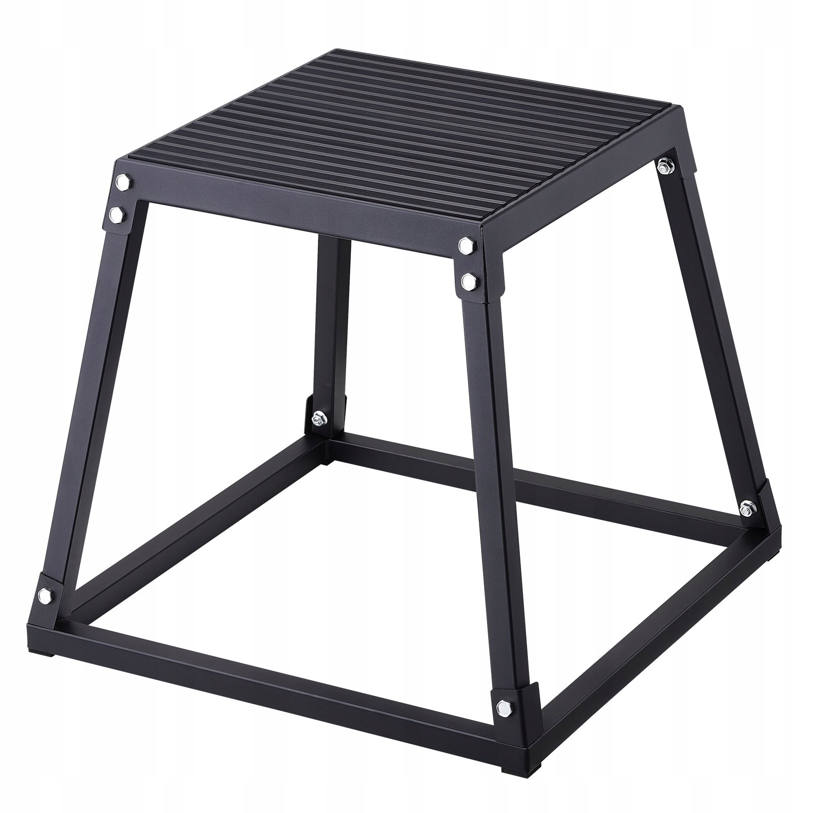 Plyometrická ocelová platforma černá 45 cm