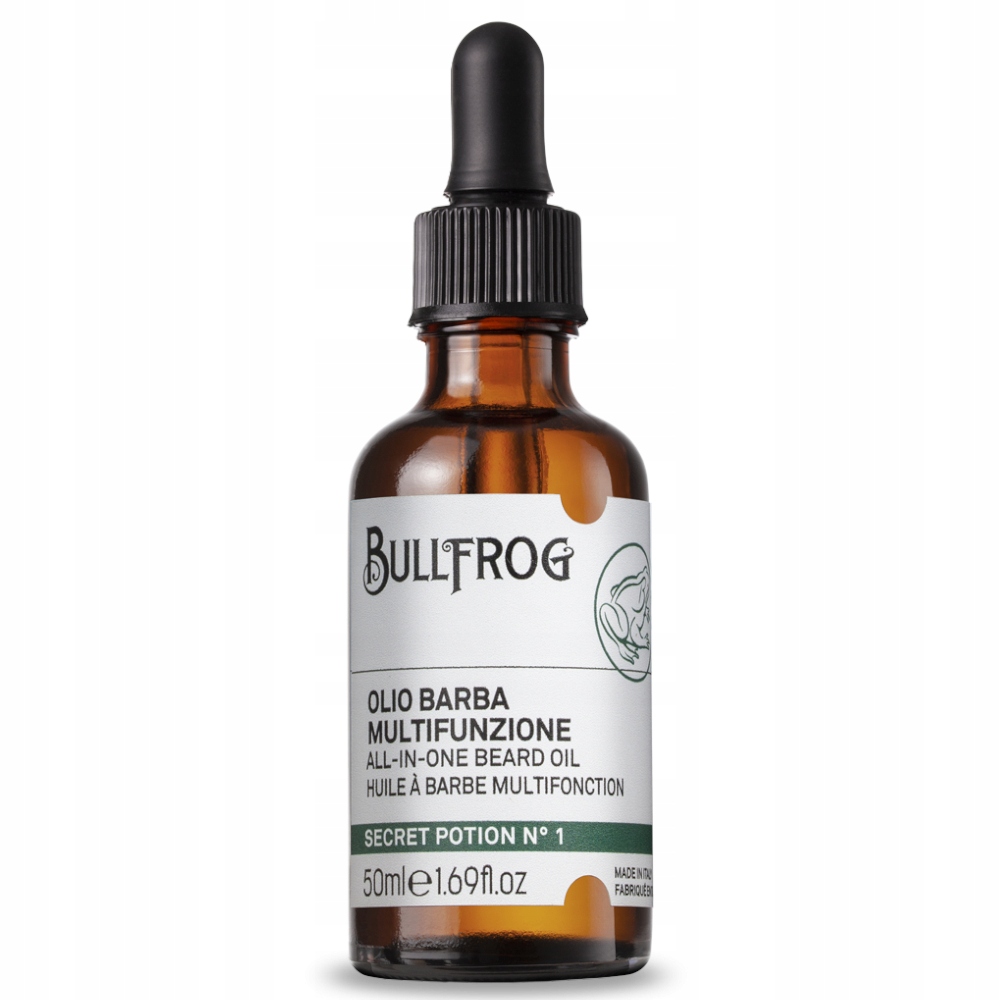 Olej na vousy Bullfrog Secret Potion No.1 All in One Beard Oil 50 ml