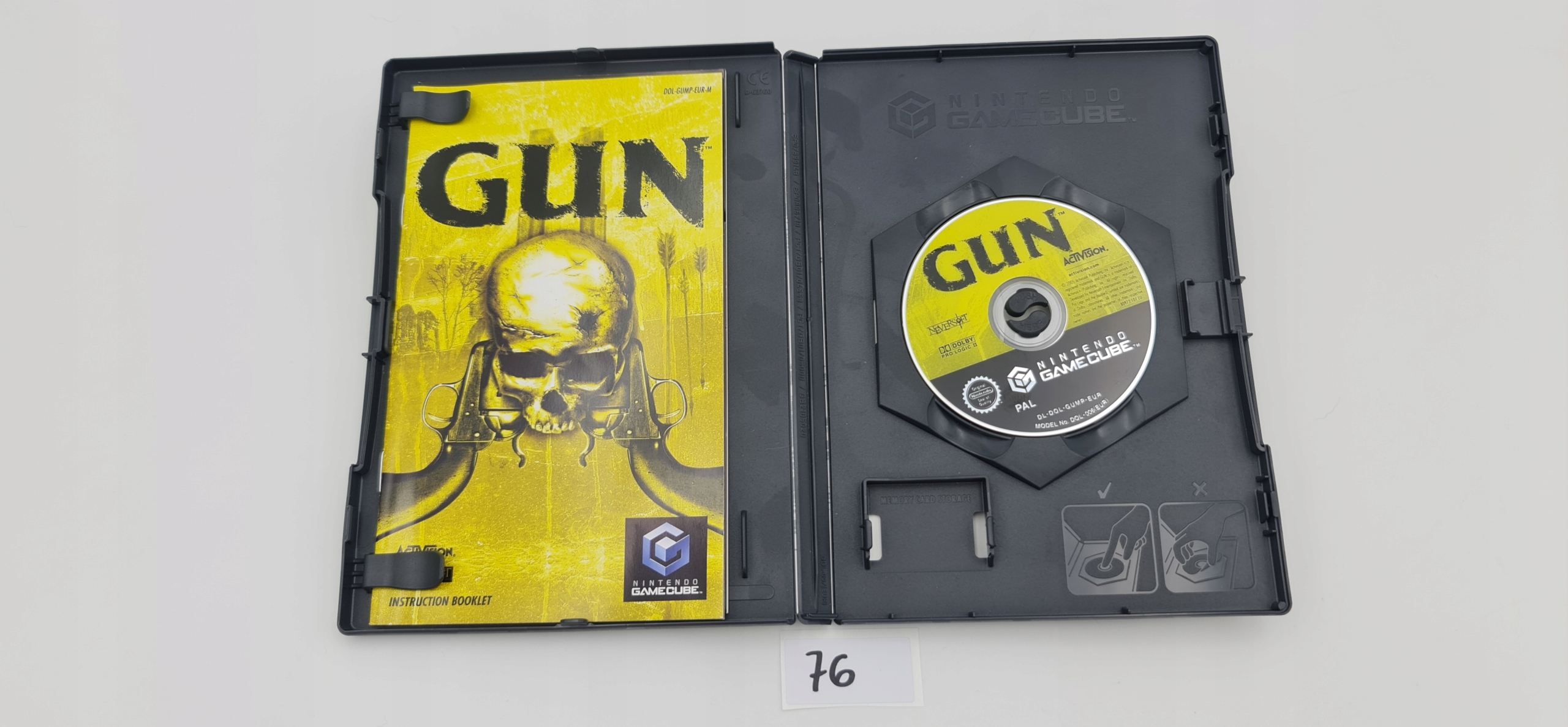 NINTENDO GAMECUBE GUN Producent Nintendo