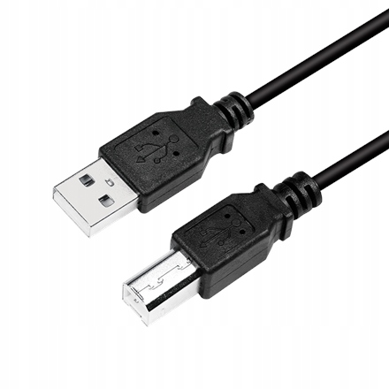 Logilink Usb cable Male 4 pin Usb Type B Male Black 4 pin Usb Type A 2 m