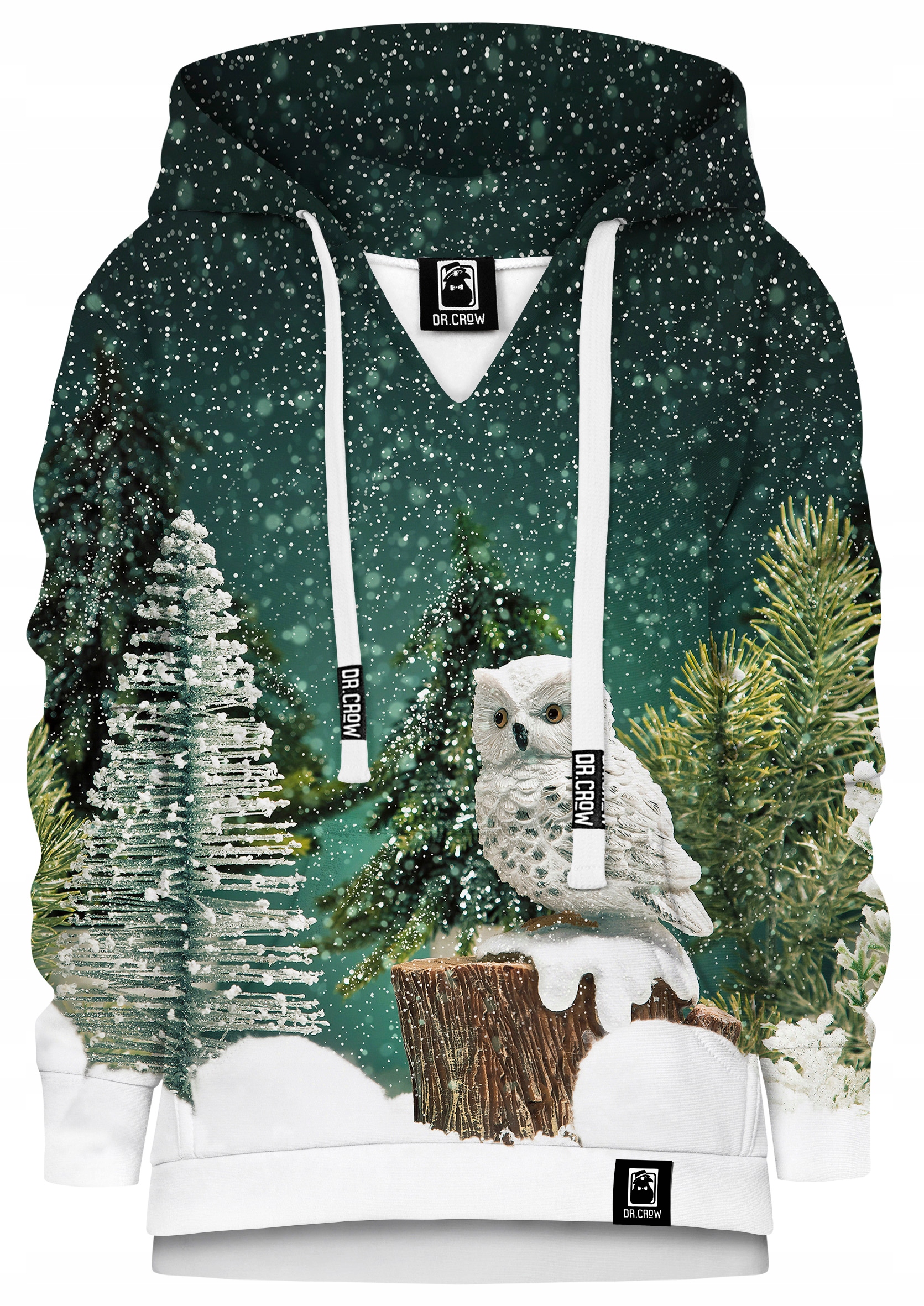 ТОЛСТОВКА ПРАЗДНИЧНАЯ ПЕЧАТЬ РОЖДЕСТВО ПОДАРОК СОВА 10-12