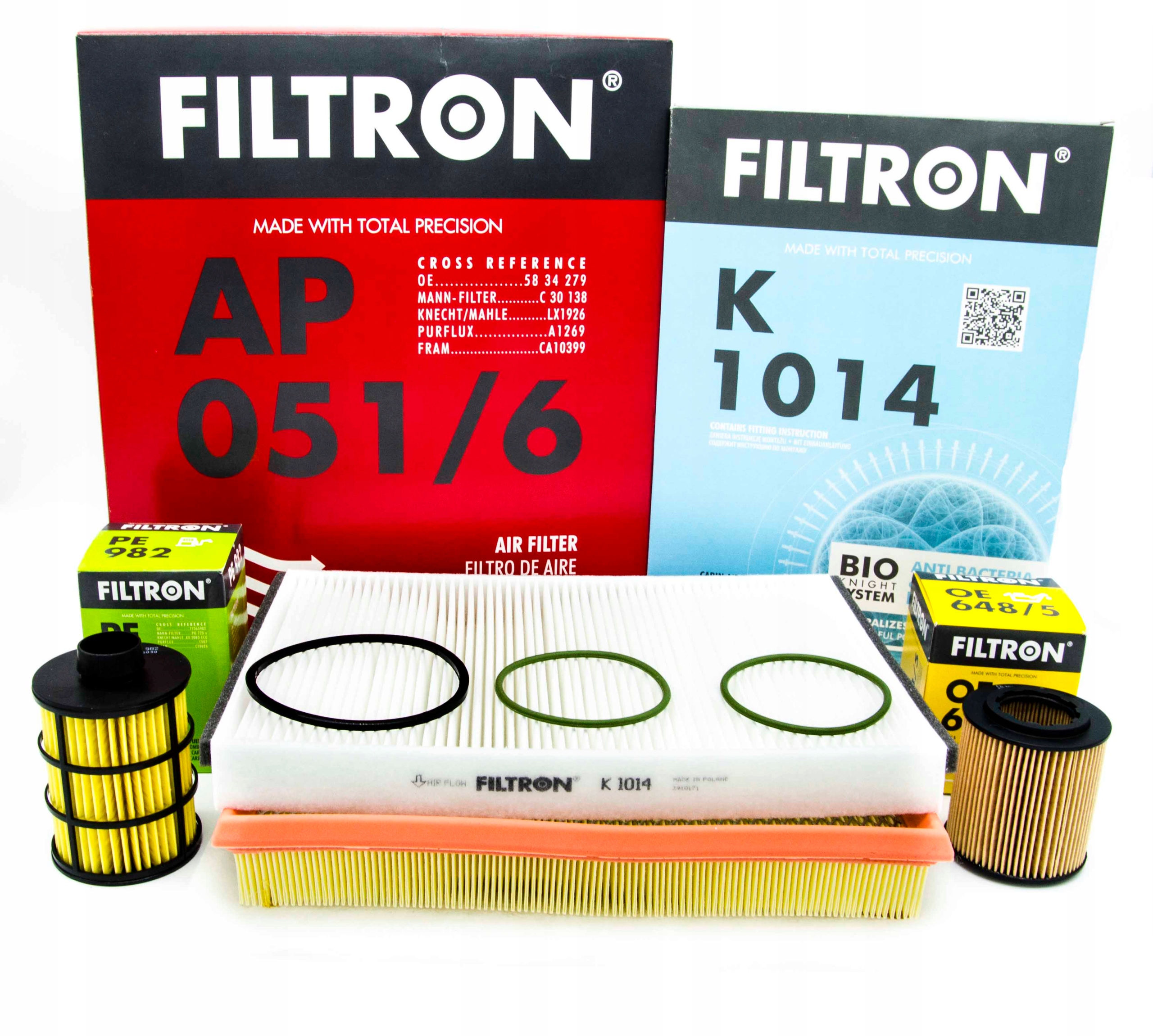 ZESTAW FILTRÓW FILTRON OPEL ASTRA H 1.9 CDTI