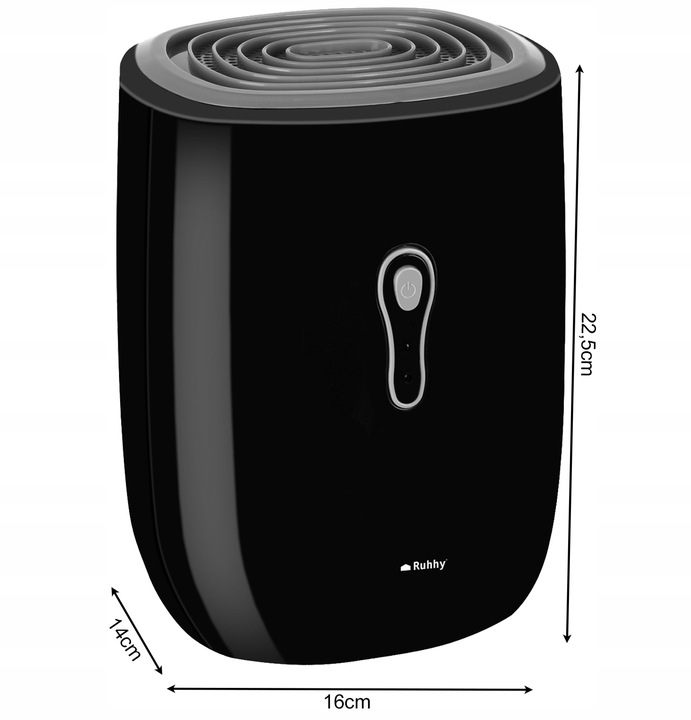 OSUSZACZ POWIETRZA POCHŁANIACZ WILGOCI DOMOWY WYDAJNY CICHY 0,8L Marka inna