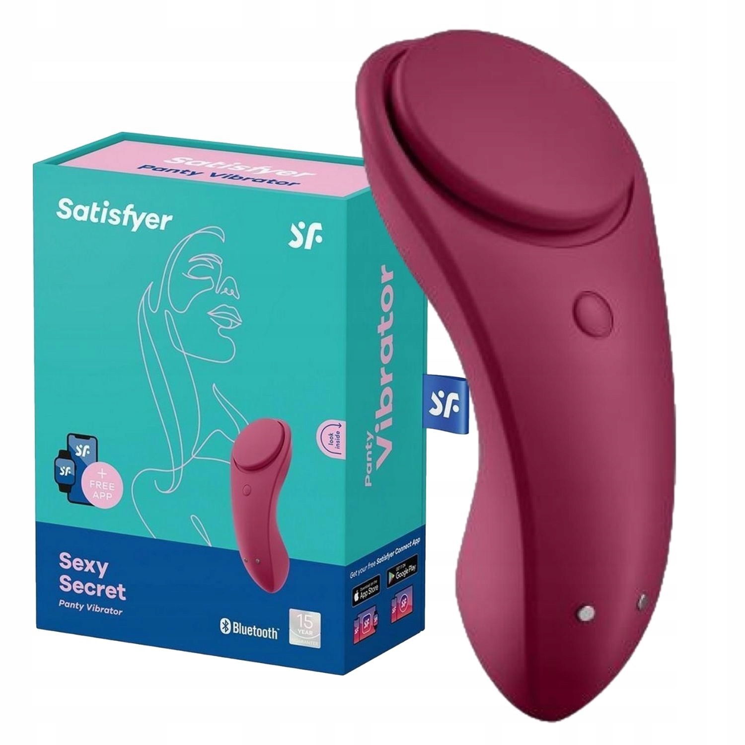 

Satisfyer Sexy Secret Panty stymulator łechtaczki